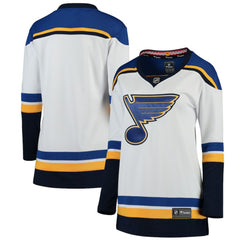St. Louis Blues Fanatics Women's Away Breakaway Jersey White