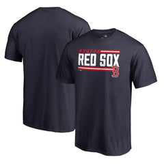 Boston Red Sox Onside Stripe T-Shirt Navy