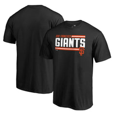 San Francisco Giants Onside Stripe T-Shirt Black