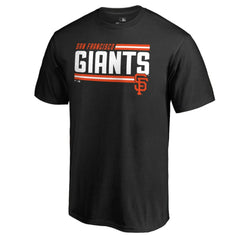 San Francisco Giants Onside Stripe T-Shirt Black