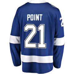 Brayden Point Tampa Bay Lightning Fanatics Home Breakaway Player Jersey Blue
