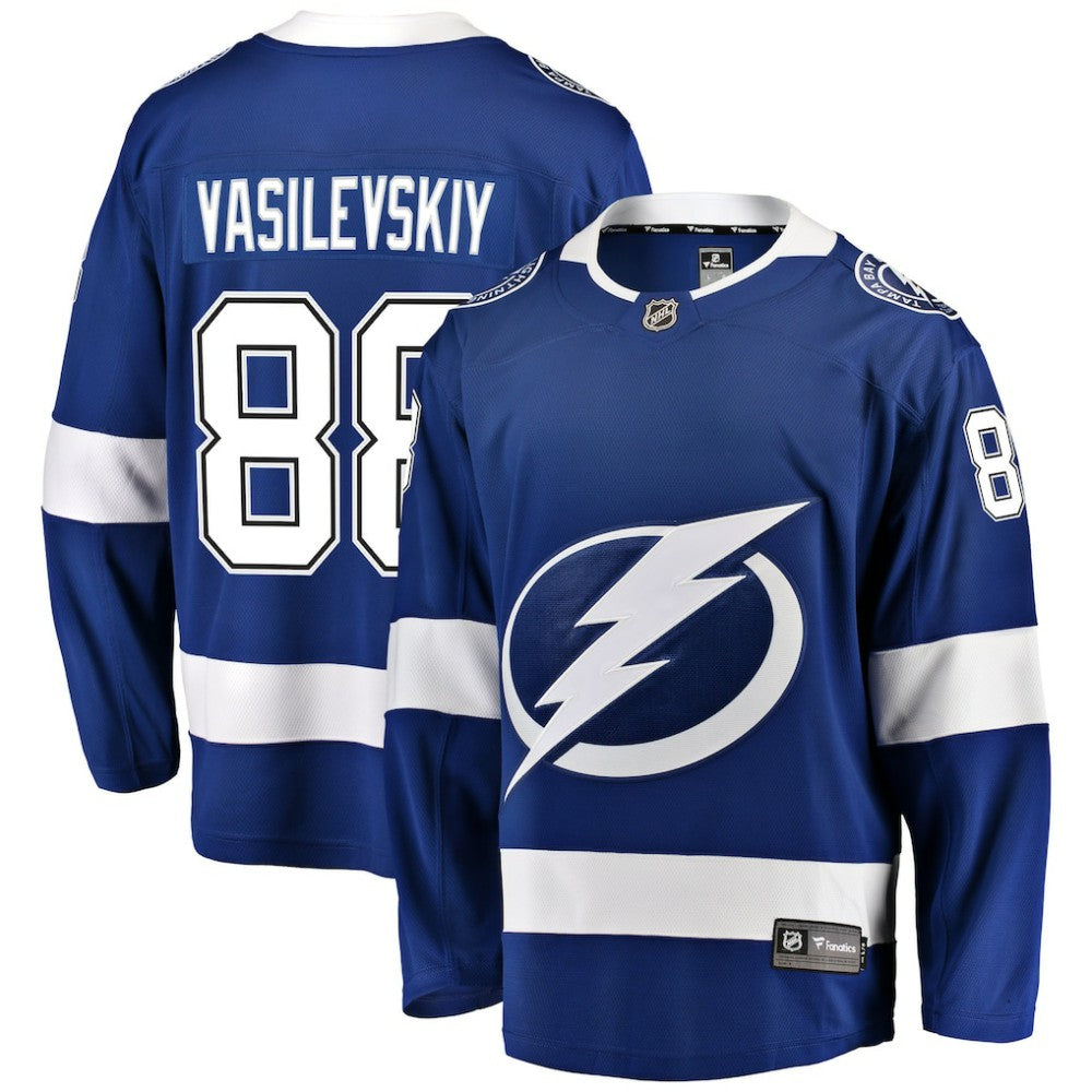 Andrei Vasilevskiy Tampa Bay Lightning Fanatics Home Breakaway Player Jersey Blue
