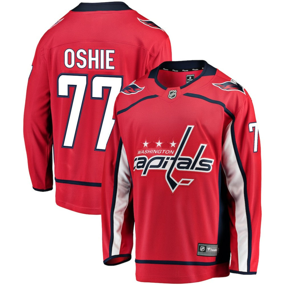 TJ Oshie Washington Capitals Fanatics Breakaway Jersey Red