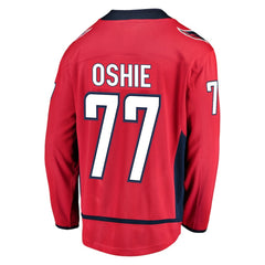 TJ Oshie Washington Capitals Fanatics Breakaway Jersey Red