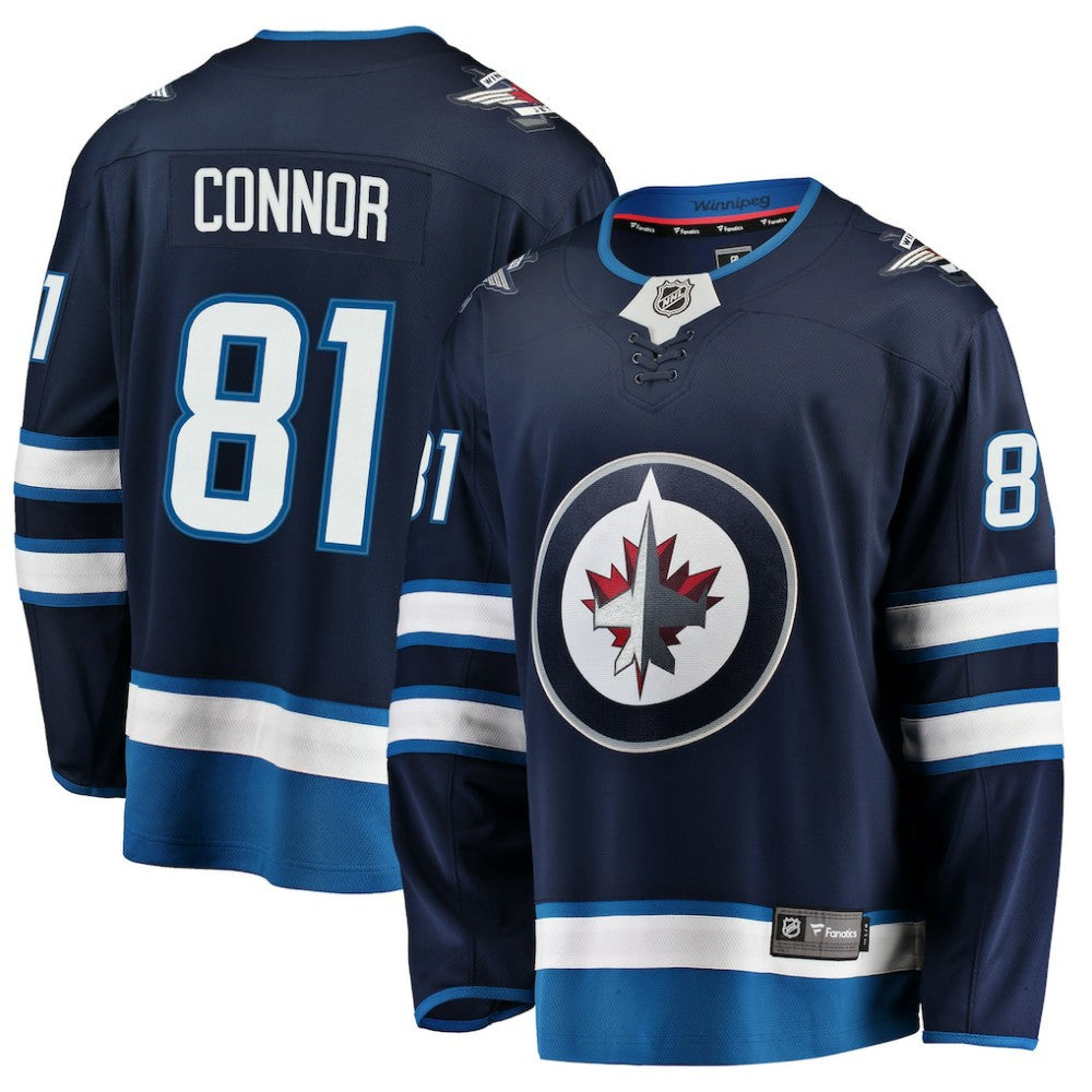 Kyle Connor Winnipeg Jets Fanatics Breakaway Replica Jersey Navy