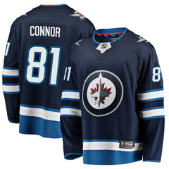 Kyle Connor Winnipeg Jets Fanatics Breakaway Replica Jersey Navy