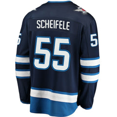 Mark Scheifele Winnipeg Jets Fanatics Breakaway Replica Jersey Navy