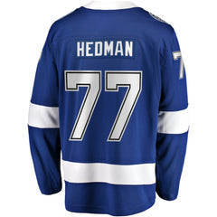 Victor Hedman Tampa Bay Lightning Fanatics Breakaway Jersey Blue