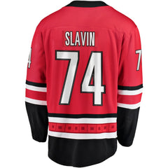 Jaccob Slavin Carolina Hurricanes Fanatics Alternate Breakaway Player Jersey Red