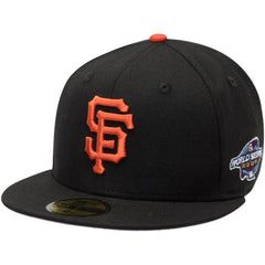 San Francisco Giants 2002 World Series Wool 59FIFTY Fitted Hat Black | New Era