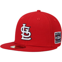 St. Louis Cardinals 2006 World Series Wool 59FIFTY Fitted Hat Red | New Era