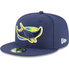 Tampa Bay Rays Alternate Authentic Collection On-Field 59FIFTY Fitted Hat Navy | New Era