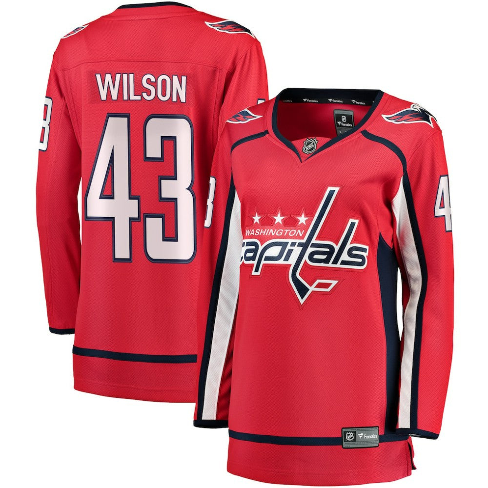 Tom Wilson Washington Capitals Fanatics Women's Breakaway Player Jersey Red