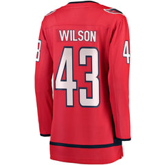 Tom Wilson Washington Capitals Fanatics Women's Breakaway Player Jersey Red