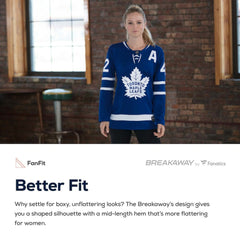 Morgan Rielly Toronto Maple Leafs Fanatics Women's Breakaway Player Jersey Blue