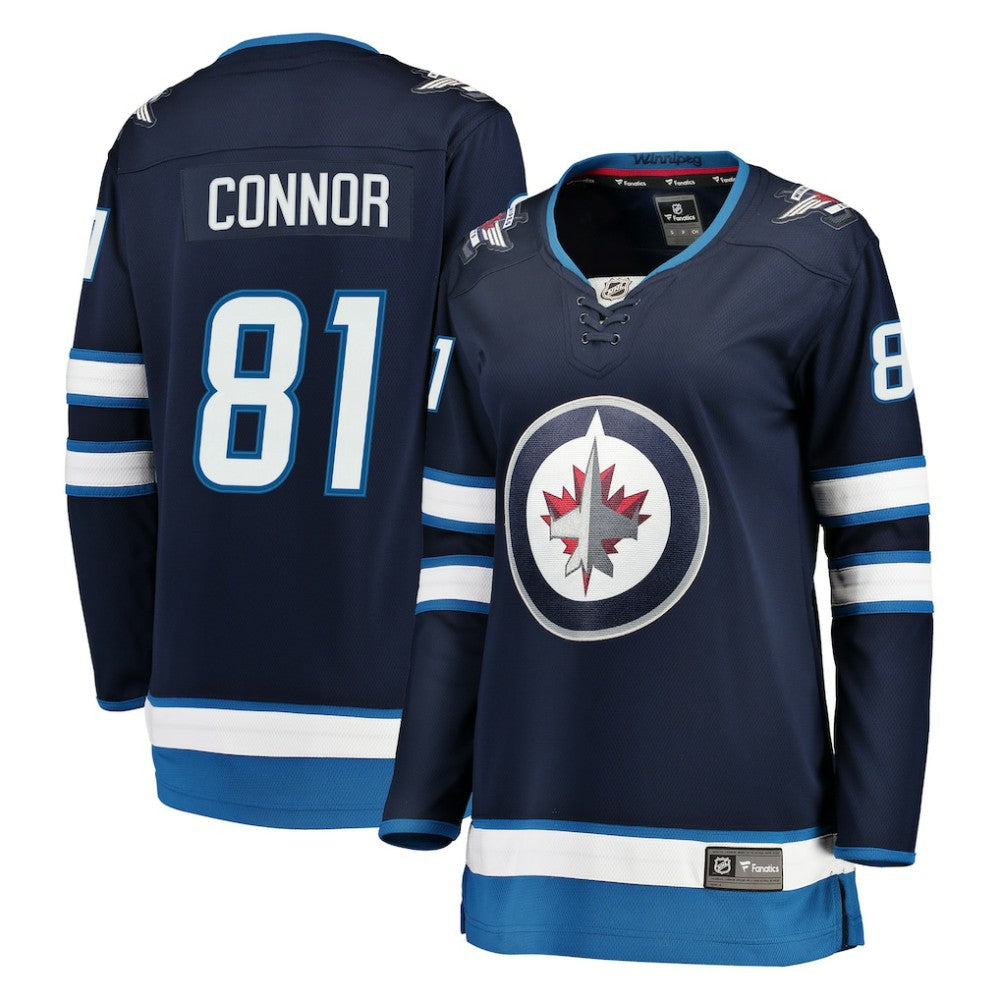 Kyle Connor Winnipeg Jets Fanatics Women's Breakaway Player Jersey Navy