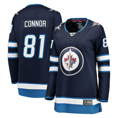 Kyle Connor Winnipeg Jets Fanatics Women's Breakaway Player Jersey Navy