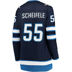 Mark Scheifele Winnipeg Jets Fanatics Women's Breakaway Player Jersey Navy