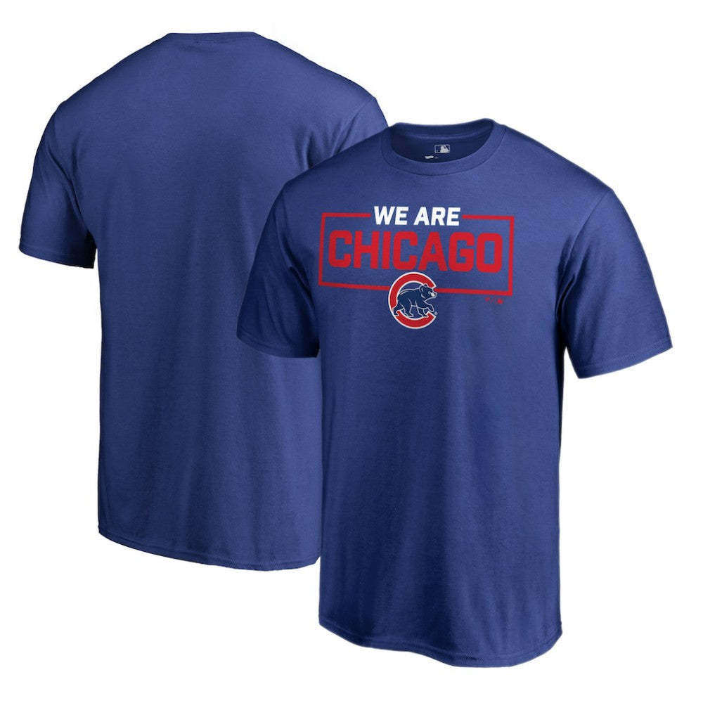 Chicago Cubs We Are Icon T-Shirt Royal