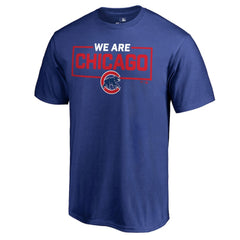 Chicago Cubs We Are Icon T-Shirt Royal