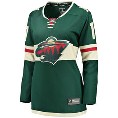 Marcus Foligno Minnesota Wild Fanatics Women's Breakaway Player Jersey Green