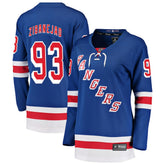 Mika Zibanejad New York Rangers Fanatics Women's Breakaway Player Jersey Blue