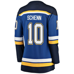 Brayden Schenn St. Louis Blues Fanatics Women's Breakaway Player Jersey Blue
