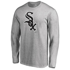 Chicago White Sox Team Wordmark Long Sleeve T-Shirt Heathered Gray