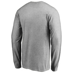 Los Angeles Dodgers Team Wordmark Long Sleeve T-Shirt Heathered Gray