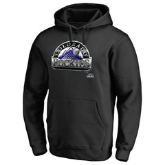 Colorado Rockies Midnight Mascot Pullover Hoodie Black