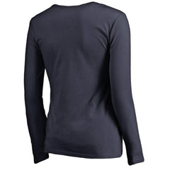 Boston Red Sox Women's Live For It Long Sleeve T-Shirt Navy