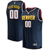 Denver Nuggets Youth Fast Break Custom Replica Jersey Navy sale - Icon Edition