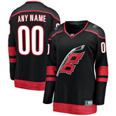 Carolina Hurricanes Fanatics Women's Home Breakaway Custom Jersey Black
