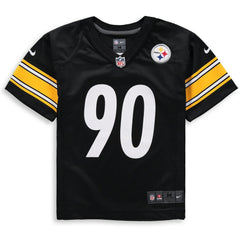 T.J. Watt Pittsburgh Steelers Preschool Game Jersey - Black