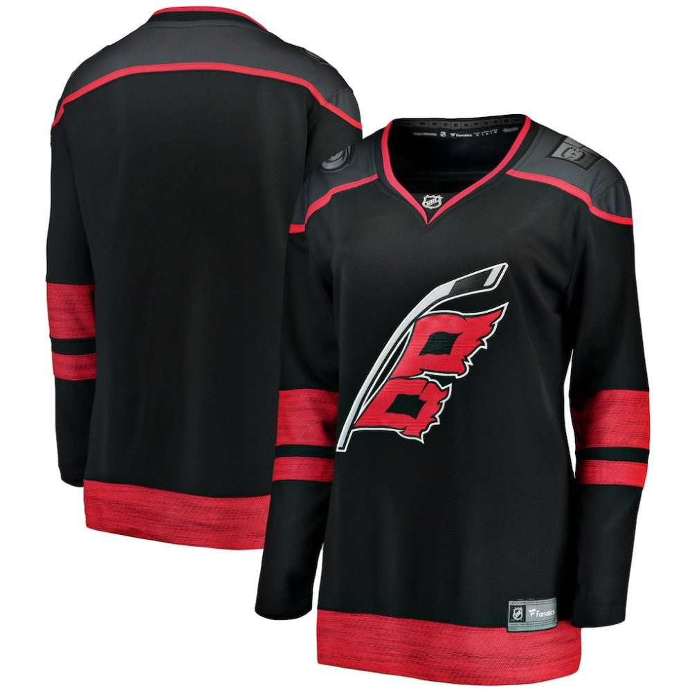 Carolina Hurricanes Fanatics Women's Home Breakaway Jersey Black