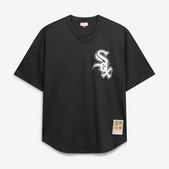Bo Jackson Chicago White Sox Cooperstown Collection Big & Tall Mesh Batting Practice Jersey Black | Mitchell & Ness