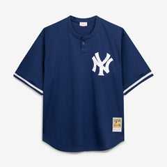 Don Mattingly New York Yankees Cooperstown Collection Big & Tall Mesh Batting Practice Jersey - Navy