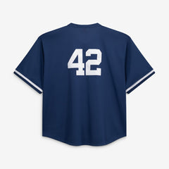 Mariano Rivera New York Yankees Mitchell & Ness Cooperstown Collection Big & Tall Mesh Batting Practice Jersey - Navy