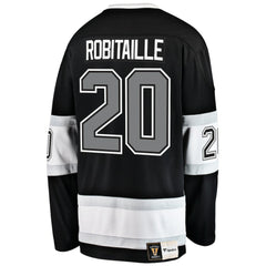 Luc Robitaille Los Angeles Kings Fanatics Premier Breakaway Retired Player Jersey Black