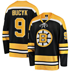 John Bucyk Boston Bruins Fanatics Premier Breakaway Retired Player Jersey Black