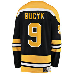 John Bucyk Boston Bruins Fanatics Premier Breakaway Retired Player Jersey Black