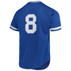 Andre Dawson Chicago Cubs Authentic Batting Practice Jersey Royal | Mitchell & Ness
