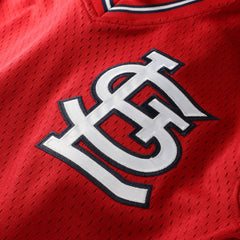 Ozzie Smith St. Louis Cardinals Youth Cooperstown Collection Mesh Batting Practice Jersey Navy | Mitchell & Ness