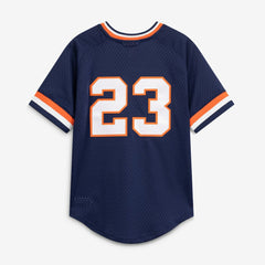 Kirk Gibson Detroit Tigers Youth Cooperstown Collection Mesh Batting Practice Jersey - Navy