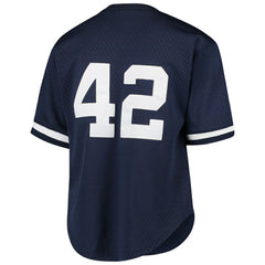 Mariano Rivera New York Yankees Mitchell & Ness Youth Cooperstown Collection Mesh Batting Practice Jersey - Navy