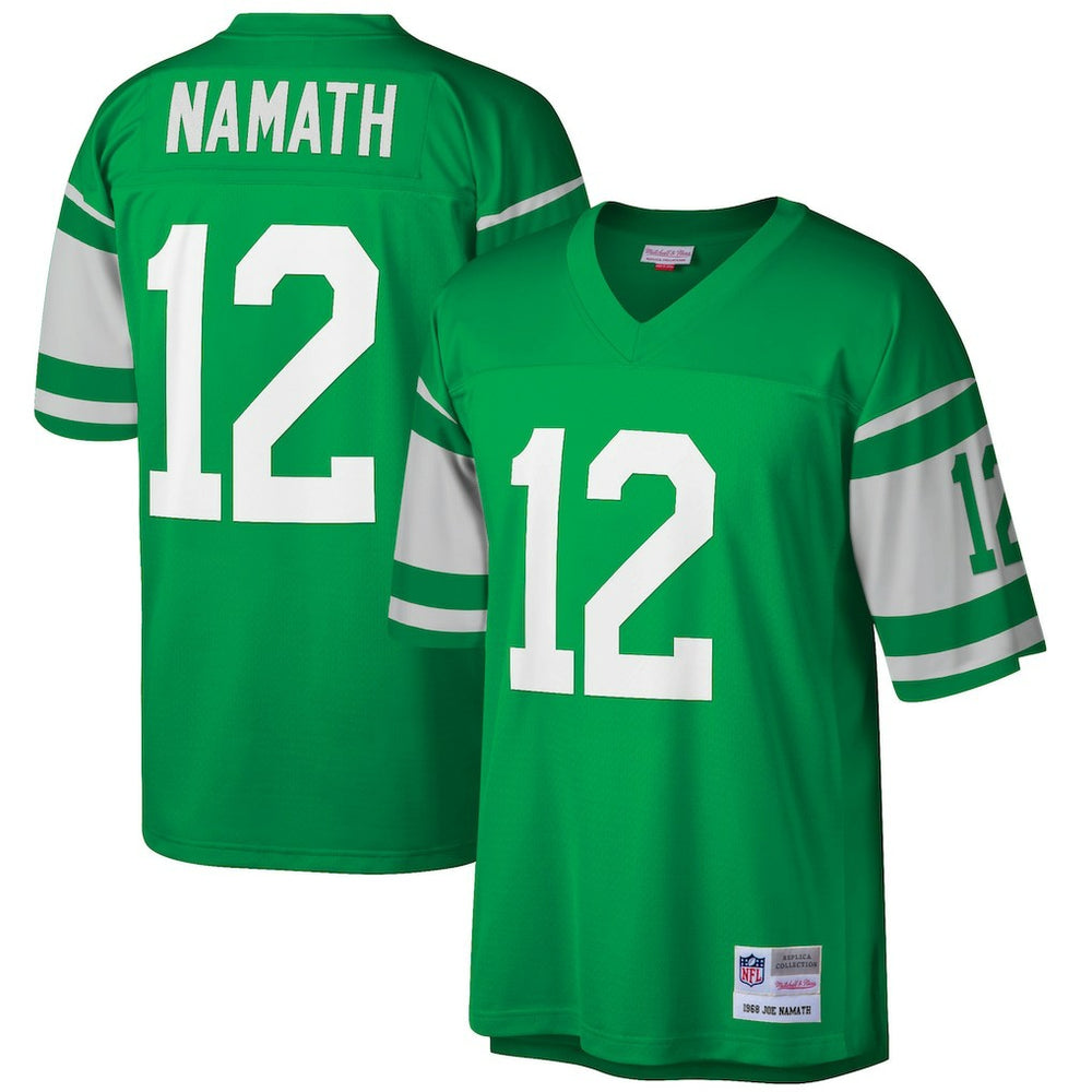 Joe Namath New York Jets Big & Tall 1968 Retired Player Replica Jersey - Green online