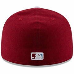Philadelphia Phillies Alternate 2 Authentic Collection On-Field 59FIFTY Fitted Hat Maroon | New Era