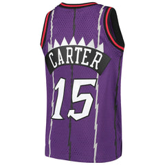 Vince Carter Toronto Raptors Youth 1998/99 Hardwood Classics Swingman Throwback Jersey - Purple