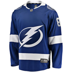 Erik Cernak Tampa Bay Lightning Fanatics Home Breakaway Player Jersey Blue