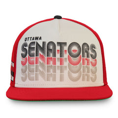 Ottawa Senators Fanatics True Classic Snapback Hat Cream/Red